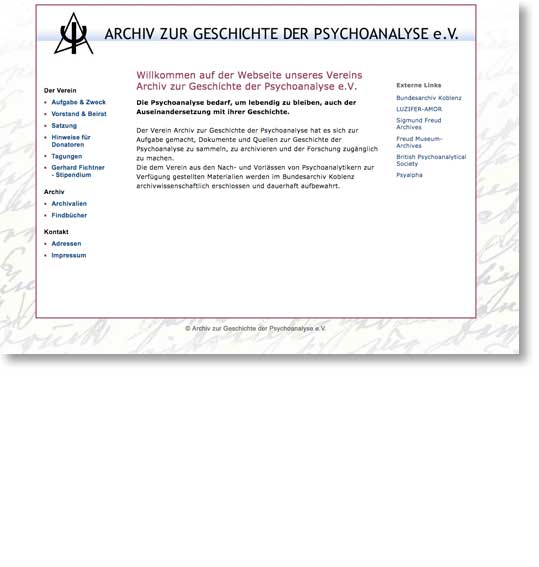 Archivverein-Psychoanalyse