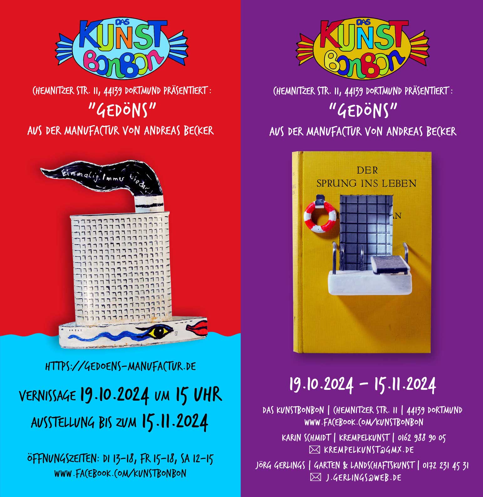 Flyer Kunstbonbon